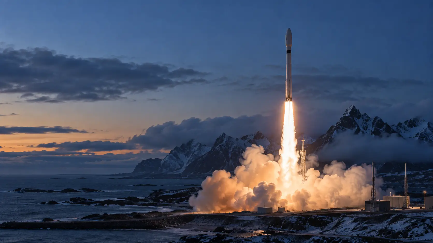 Spectrum atteint l’orbite depuis la Norvège