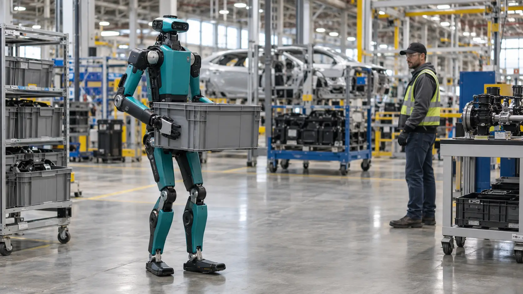 Digit 5 veut travailler près des humains sans clôture industrielle